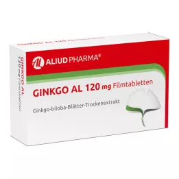 GINKGO AL Compresse rivestite con film da 120 mg, 60 pz