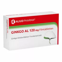 GINKGO AL Compresse rivestite con film da 120 mg, 120 pz