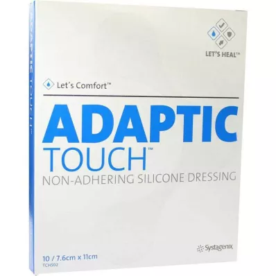 ADAPTIC Touch 7,6x11 cm medicazione in silicone non adesiva, 10 pz ADAPTIC Touch 7,6x11 cm medicazione in silicone non adesiva, 10 pz