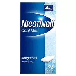 NICOTINELL Gomma da masticare Cool Mint 4 mg, 96 pz