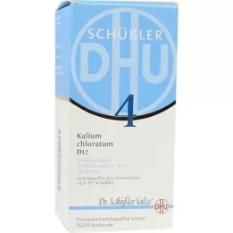 BIOCHEMIE DHU 4 Cloratum di potassio D 12 compresse, 420 pz