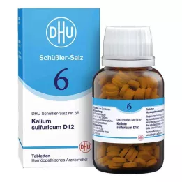 BIOCHEMIE DHU 6 Kalium sulfuricum D 12 compresse, 420 pz