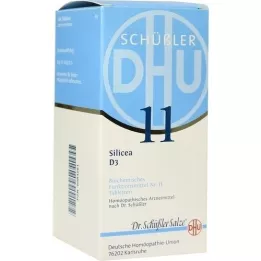 BIOCHEMIE DHU 11 Silicea D 3 compresse, 420 pz