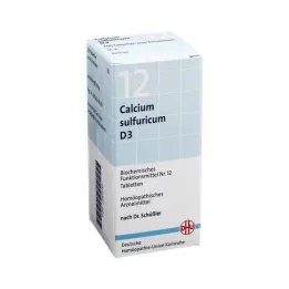 BIOCHEMIE DHU 12 Calcio solforico D 3 compresse, 420 pz