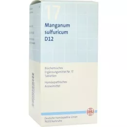 BIOCHEMIE DHU 17 Manganumphuricum D 12 Tabl., 420 pz