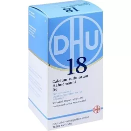 BIOCHEMIE DHU 18 Calcio solforato D 6 compresse, 420 pz