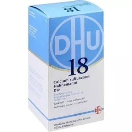 BIOCHEMIE DHU 18 Calcio solfuratum D 12 compresse, 420 pz