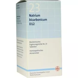 BIOCHEMIE DHU 23 Natrium Bicarbonicum D 12 Tabl., 420 pz