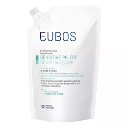EUBOS SENSITIVE Doccia &amp; Crema ricarica flacone, 400 ml