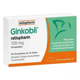 GINKOBIL-ratiopharm 120 mg compresse rivestite con film, 30 pz