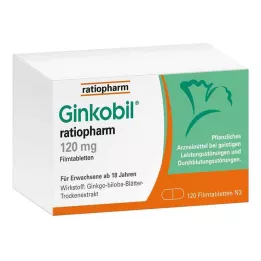GINKOBIL-ratiopharm 120 mg compresse rivestite con film, 120 pz