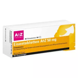 EISENTABLETTEN AbZ 50 mg compresse rivestite con film, 50 pz