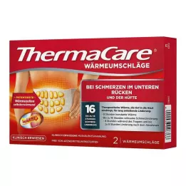 THERMACARE Fasce per la schiena S-XL per alleviare il dolore, 2 pezzi