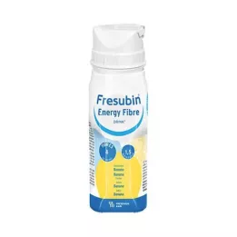 FRESUBIN ENERGY Fibra DRINK Borraccia Banana, 4X200 ml