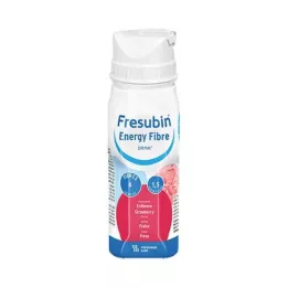 FRESUBIN ENERGY Fibra DRINK Borraccia Fragola, 4X200 ml
