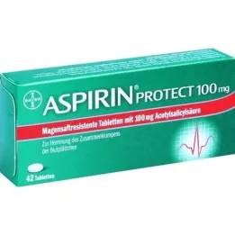 ASPIRIN Proteggi 100 mg di compresse gastrointestinali, 42 pz