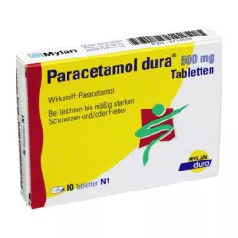 PARACETAMOL compresse dura 500 mg, 10 pz