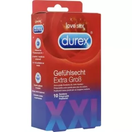 DUREX Groß Kondomen sensoriale, 10 pz