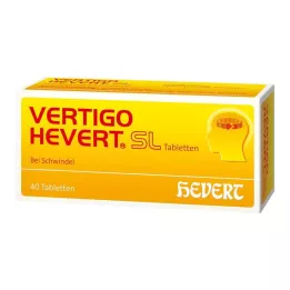 VERTIGO HEVERT SL Compresse, 40 pz