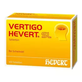 VERTIGO HEVERT SL Compresse, 100 pz