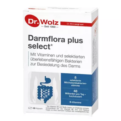 DARMFLORA più capsule selezionate, 80 pz