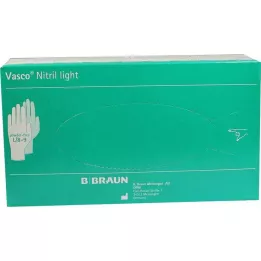 VASCO guanti di indagine sulla luce nitril Gr.L, 100 pz