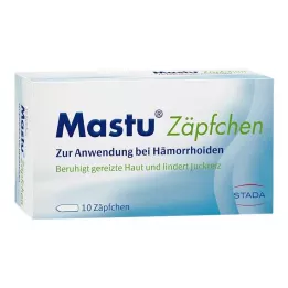 MASTU Supposte Emorroidi, 10 pz
