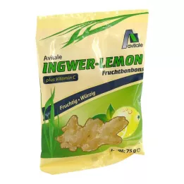 INGWER LEMON Bonbons+Vitamina C, 75 g