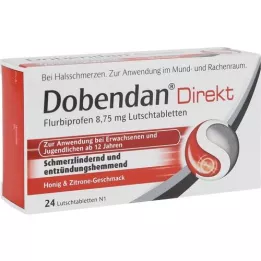 DOBENDAN Direkt flurbiprofen 8.75 mg Lutschtabl., 24 pz