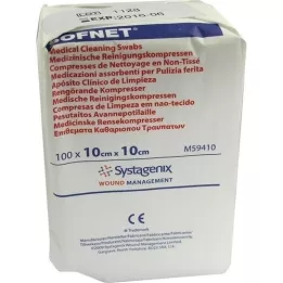 Softnet Stoma 10x10cm Unsteril Compresses, 100 pz