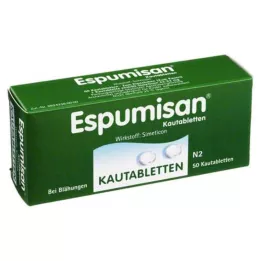 ESPUMISAN Compresse masticabili, 50 pz