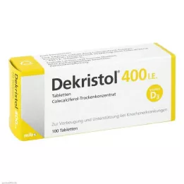 DEKRISTOL Compresse da 400 UI, 100 pz