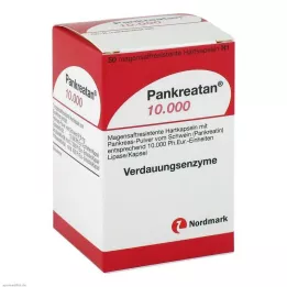 PANKREATAN 10.000 capsule rigide gastroresistenti, 50 pz