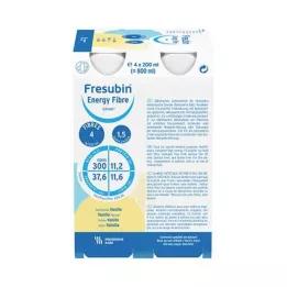 FRESUBIN ENERGY Fibra DRINK Bottiglia per bere alla vaniglia 6x4x200 ml