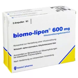 BIOMO-Lipone 600 mg di ampoule, 10 pz