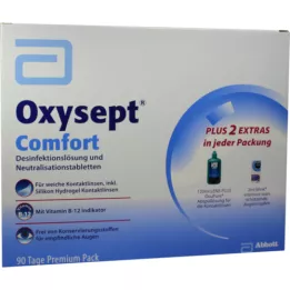 Oxysept Comfort 90 giorni Premium Pack Combi Pack, 1 P