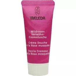 WELEDA doccia per coccole con rosa selvatica, 20 ml