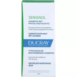 Ducray Shampoo Sensinol contro il cuoio capelluto irritato e irritato, 200 ml