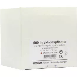INJEKTIONSPFLASTER 16x57 mm, 500 pz