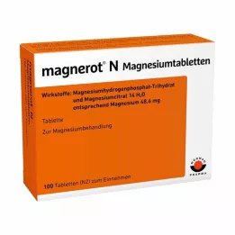 MAGNEROT N Compresse di magnesio, 100 pz
