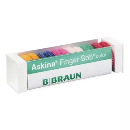 ASKINA Finger Bob colorato, 6 pz