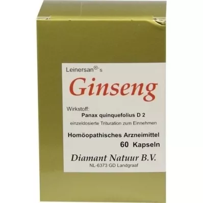 GINSENG Capsules, 60 pz GINSENG Capsules, 60 pz
