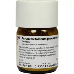 AURUM METALLICUM PRAEPARATUM D 20 Triturazione, 50 g
