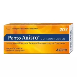 PANTO Aristo per il bruciore di stomaco 20 mg compresse gastroresistenti, 7 pz