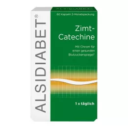 ALSIDIABET Catechine di cannella per diabetici di tipo II Capsule, 60 pz