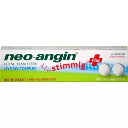 Neo-Angin Harmonious Plus Cherry Mentolo, 20 pz