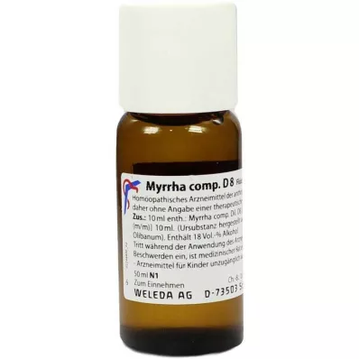 MYRRHA comp.D 8 Diluizione, 50 ml MYRRHA comp.D 8 Diluizione, 50 ml