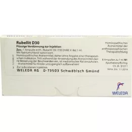 RUBELLIT D 30 ampoule, 8 pz