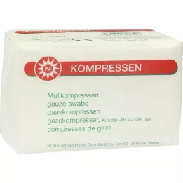 MULLKOMPRESSEN 7,5x7,5 cm non sterili 8 vie, 100 pz
