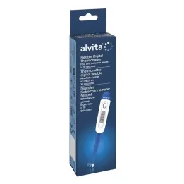 Termometro clinico digitale Alvita flessibile, 1 pz
